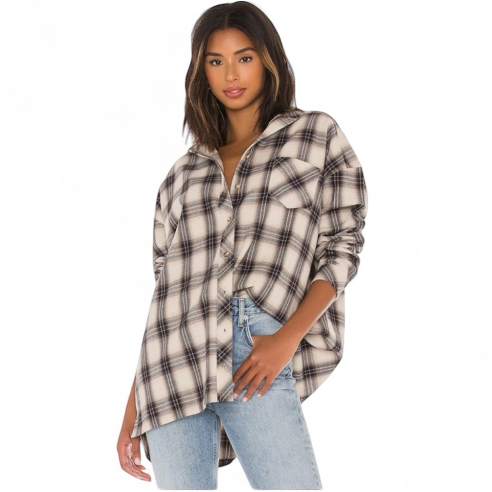 Gianni Bini Oversized Button Down